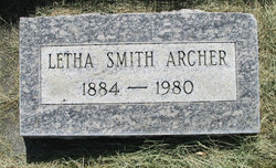 Letha Esther <I>Devin</I> Archer 