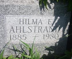 Hilma E. Ahlstrand 