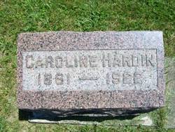 Mary Caroline <I>Greenslade</I> Hardin 