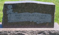 Mary Grace <I>Slack</I> McGrew Gillispie 