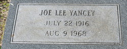 Joe Lee Yancey 