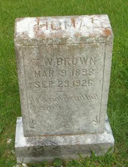 Thomas W Brown 