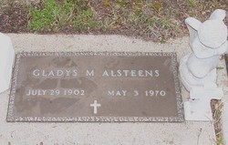 Gladys Martha <I>Moore</I> Alsteens 