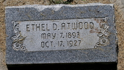 Ethel Othelia <I>Davis</I> Atwood 