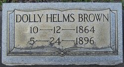 Dolly <I>Helms</I> Brown 
