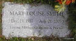 Mary Louise <I>Farris</I> Smith 