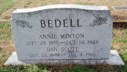 Annie <I>Minton</I> Bedell 
