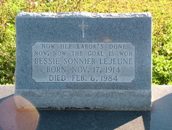 Bessie <I>Sonnier</I> LeJeune 
