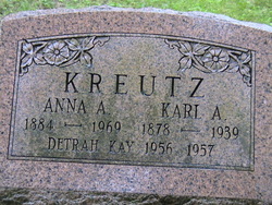 Anna A <I>Ahlgren</I> Kreutz 