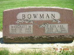Roy Lee Bowman 