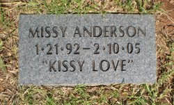 Missy “Missy Misser” Anderson 