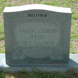Sally Matilda <I>Cloud</I> Tyus 