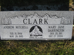 Mary Jane <I>Darrington</I> Clark 