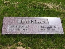 Christian John “Chrissie” Baertch 