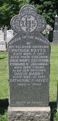 Catherine F. “Kate” <I>Barry</I> Hayes 