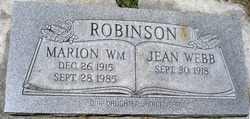 Marion William Robinson 