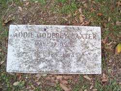 Addie <I>Godfrey</I> Baxter 