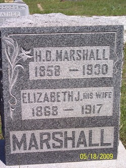 Elizabeth Jane <I>Fleming</I> Marshall 