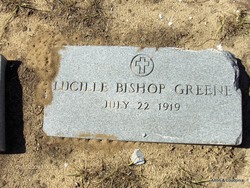 Lucille <I>Bishop</I> Greene 