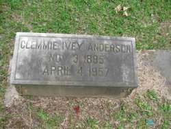 Clemmie Ivey Anderson 