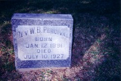 Rev William Bush Percival Jr.