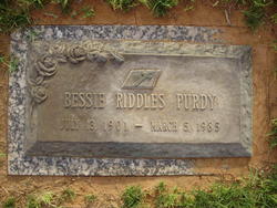 Bessie Lee <I>Riddles</I> Purdy 