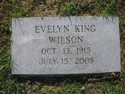Evelyn <I>King</I> Wilson 