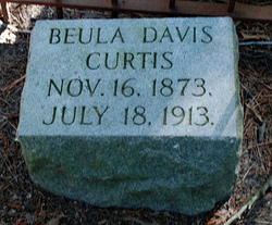 Beulah Benton <I>Davis</I> Curtis 