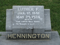 Luther Fitchue Hennington 