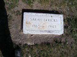 Sarah Ellen <I>Harris</I> Ricks 