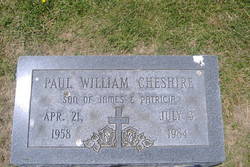 Paul William Cheshire 