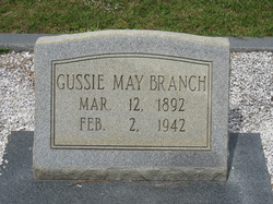 Gussie May <I>Hall</I> Branch 