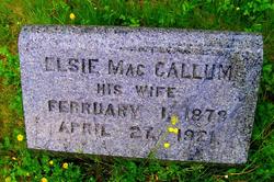 Elsie <I>MacCallum</I> Fisk 