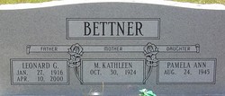 Minnie Kathleen <I>Tucker</I> Bettner 