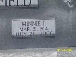 Minnie I Armfield 