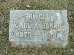 Alice Adelaide <I>Humes</I> Baker 