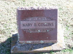 Mary E <I>Niman</I> Collins 