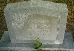 Annabelle <I>Allen</I> Andrews 