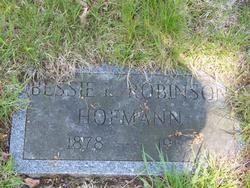 Bessie L <I>Robinson</I> Hofmann 