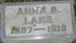 Anna D Lang 