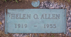 Helen Olive <I>Valum</I> Allen 
