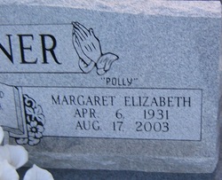 Margaret Elizabeth “Polly” <I>Matteson</I> Beckner 