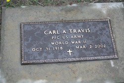 PFC Carl A Travis 