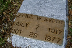 Alice Lee <I>Winters</I> Avery 