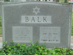 A. David Balk 
