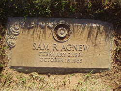 Samuel Robert “Sam” Agnew 