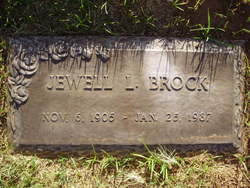 Jewell Leona <I>Agnew</I> Brock 