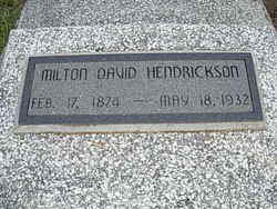 Milton David Hendrickson 