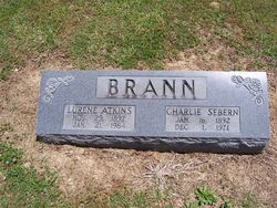 Annie Lurene <I>Atkins</I> Brann 