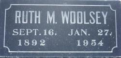 Ruth M. <I>Messenbaugh</I> Woolsey 